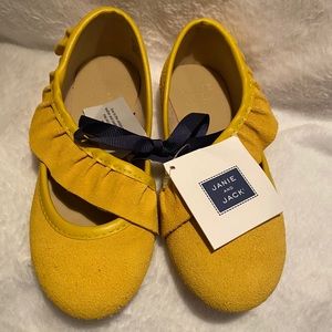 Janie and Jack ruffle dress shoes..size10